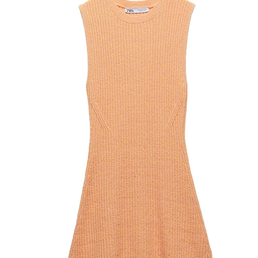 Zara Orange Mini Dress